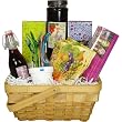 Chocolate Cocktails Themed Gourmet French Food Basket