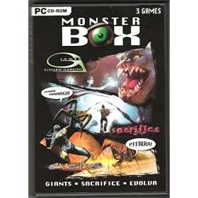 Monster Box (3 Games in 1) Sacrifice, Evolva and Giants : Citizen Kabuto by Interplay & Dice Multimedia