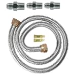 Watts Dormont 30-3131KIT-48 Gas Range Installation Kit 48-Inch Length 5/8-Inch Diameter