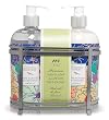 m LUXE Soap and Lotion Gift Caddy (Eucalyptus and Aloe)