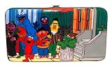 Sesame Street Cast Group Ladies Hinge Wallet