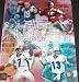 Johnny Unitas Autographed Baltimore Colts 8x10 Photo (with Dan Marino, Joe Montana, and John Elway)