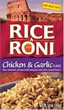 Rice a Roni Chicken & Garlic, 5.9-Ounce Boxes (Pack of 12)