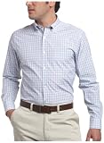 Nautica Sportswear Men's Long Sleeve Shadow Check Woven