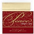 Peace Hope Joy Holiday Cards -