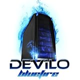 DEViLO Bluefire II Gaming-PC - AMD FX-6100 mit 6x3.3GHz (Turbocore bis 6x 3,9GHz) | 8GB DDR3-1333 Dual-Channel | 1000 GB SATA2 Festplatte | nVidia GeForce GTX 560Ti 1024MB GDDR5, HDMI + DVI (DirectX11+Bluray3D) | 22xDVD-RW | ASUS Mainboard | 6-Kanal-Sound | Gigabit-LAN | 550W Netzteil | Modding-Geh�use | Microsoft Windows 7 Home Premium 64-Bit