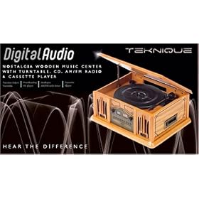Teknique Antique CD Record Player T041