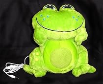 Ipod Music Speaker Pillow - Cool Frogs Design