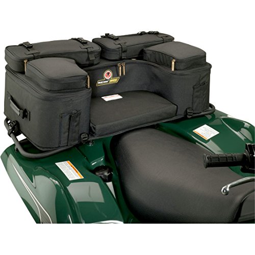New ATV Rear Rack Bag Rack Pack Caliber Black Luggage Storage Pack