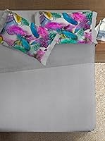 Ipersan Juego De Sábanas Piume (Gris/Fucsia)