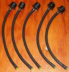 HHO Bubbler Vaporizer Tubes (5) for Hydrogen Generator water4gas water for fuel