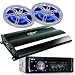 Produkt-Bild: 2400W Auto Hifi Anlage Endstufe LED-Lautsprecher CD MP3 USB Bluetooth Radio CAR-426