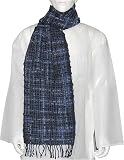 Mens Scarf Pure Wool Handmade Gifts India Wear 10 x 72 (wsmf011)