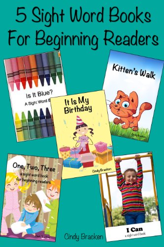 5 Sight Word Books For Beginning Readers