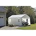 ShelterLogic 10x20 Canopy Enclosure Kit with Windows for 1-3/8" Frame (White)
