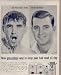 BILLY PIERCE, Chicago White Sox pitcher took a shower ... then he used Vitalis. ..... 1952 VITALIS Hair Tonic Ad, A4693A.