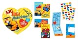 Peaceable Kingdom / Valentine Cards Heart Pack, Big Dig Construction