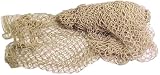 Fischernetz 120 cm x 250 cm, grob, natur