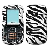 Black/ White Zebra Hard Protector Case Cover For LG Saber UN200