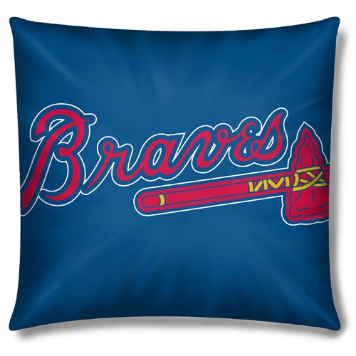 Atlanta Braves MLB Toss Pillow (16x16