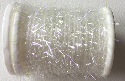 Montana Fly Co. Fly Tying Arctic UV Chenille Spooled Size Small (Pearl)