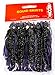Boone Big Game Trolling Skirt (Pack of 10), Purple/Black, 4 1/4-Inch