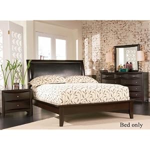 Dayton Cappuccino Platform Queen Bed - Coaster 200410Q