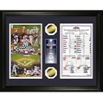 Yankees 2009 World Series Line Up Card 24KT GoldCoin Photo Mint