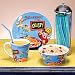 VINTAGE KELLOGG'S COLLECTION RICE KRISPIES BLUE PLATE