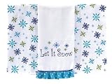 Ritz 3 Pc Boxed Pique Hostess Towel Set-Let It Snow