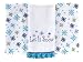 Ritz 3 Pc Boxed Pique Hostess Towel Set-"Let It Snow"