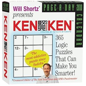 KenKen 2010 Page-A-Day Calendar (Will Shortz Presents...) by Tetsuya Miyamoto and Will Shortz