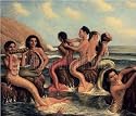 Posters: Tim Ashkar - Mermaids of Canary Islands Art Print (65 x 70 cm)