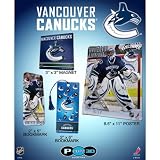 Pather Popz Vancouver Canucks Roberto Luongo 3D Poster, Magnet & Bookmark Set