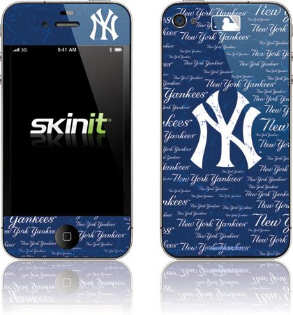 Skinit New York Yankees - Cap Logo Blast Vinyl Skin for Apple iPhone 4 / 4S