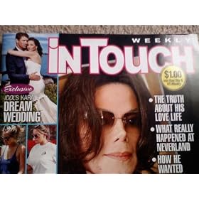 Michael Jackson Magazine Tribute From In Touch Weekly