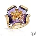 FPJ 14K Yellow Gold 7.75 CTW Amethyst and 0.86 CTW title=