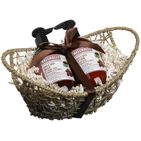 Upper Canada Soap & Candle  Red Tea Grape Large Seagrass Boat Basket