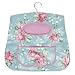 Kitchen & Housewares : English Rose Design Plasticated Clothes Peg Holder, With Hanger.