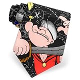 : Swashbuckling Popeye by Popeye black silk ties