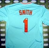 Ozzie Smith Autographed/Hand Signed Baseball Jersey (St. Louis Cardinals) JSA