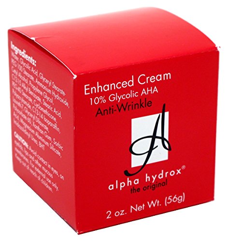 Alpha Hydrox Enhanced Cream 10% Glycolic 2oz Box (3 Pack)