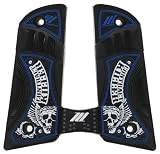 Modefy'd Sports .45 Skull 08 Grips - Blue