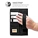 Snugg Apple iPad Mini & iPad Mini 2 Case - Leather Smart Cover With Card Slots (Black)