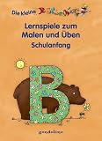 Lernspiele zum Malen und &Uuml;ben - Schulanfang: (Motiv B&auml;r) - 