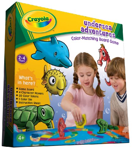 Crayola Undersea Adventures Color-Matching Board Game