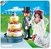 Playmobil Bridal Couple with Wedding Cake