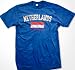 Netherlands Flag International Soccer T-shirt, Dutch Soccer Mens T-shirt