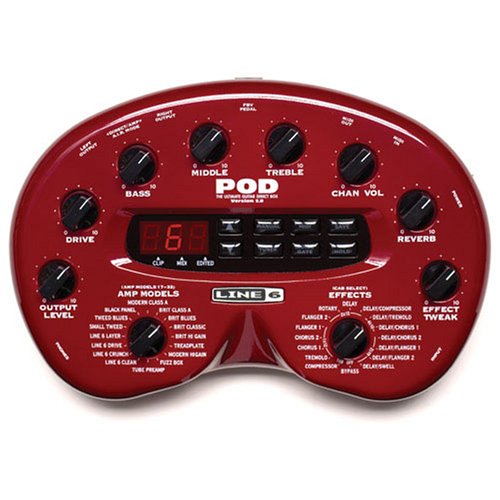 Line 6 POD 2.0 Desktop Recording Device For Guitar