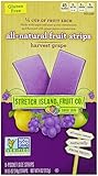 Stretch Island All Natural Fruit Strips, Grape, 8 Count